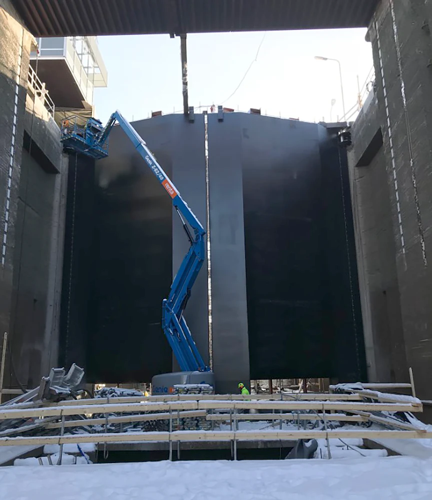 Saimaan kanavan patoportti Steel Group Pohjanmaa
